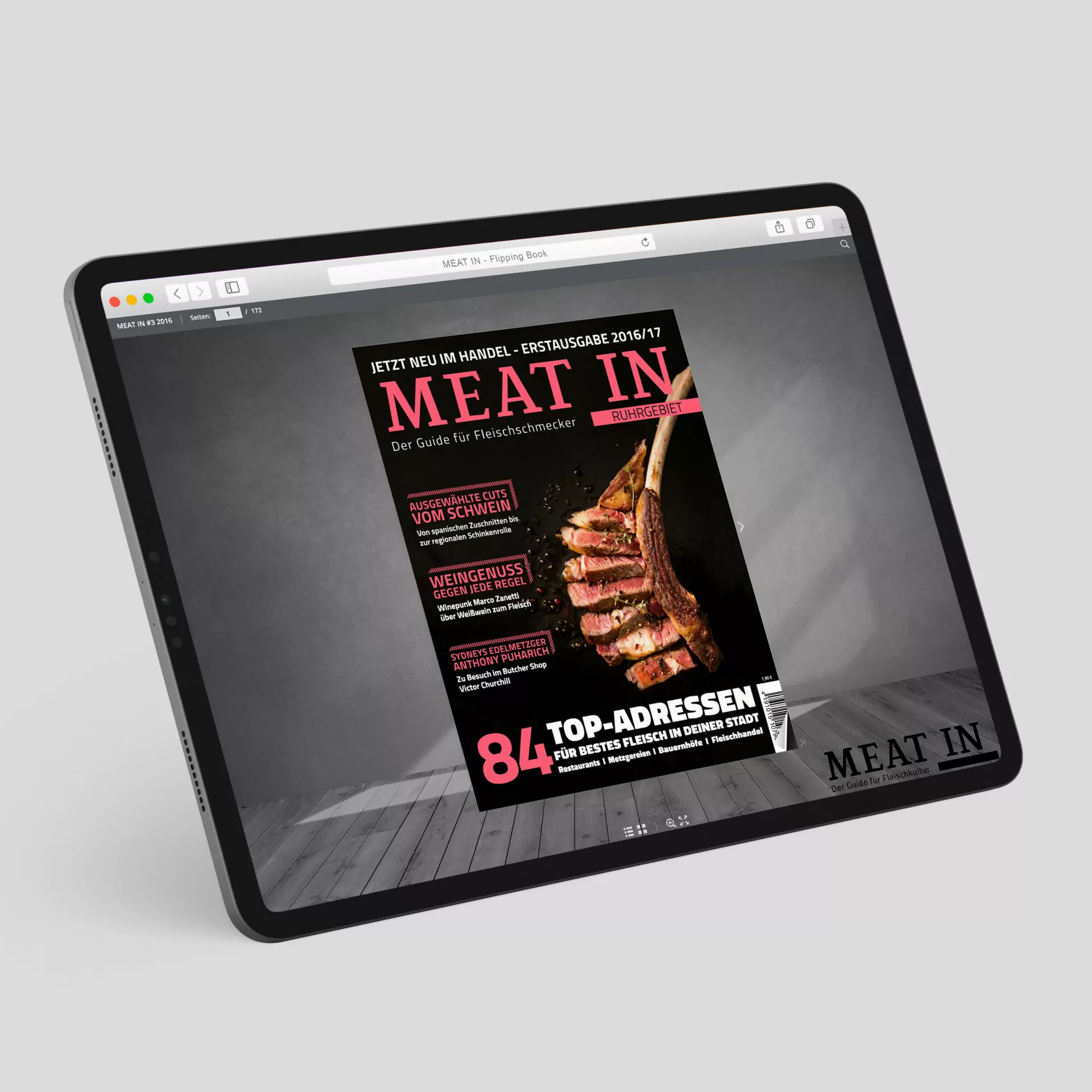 MEAT IN #3 Ruhrgebiet – Flipping Book (Digitale Ausgabe)