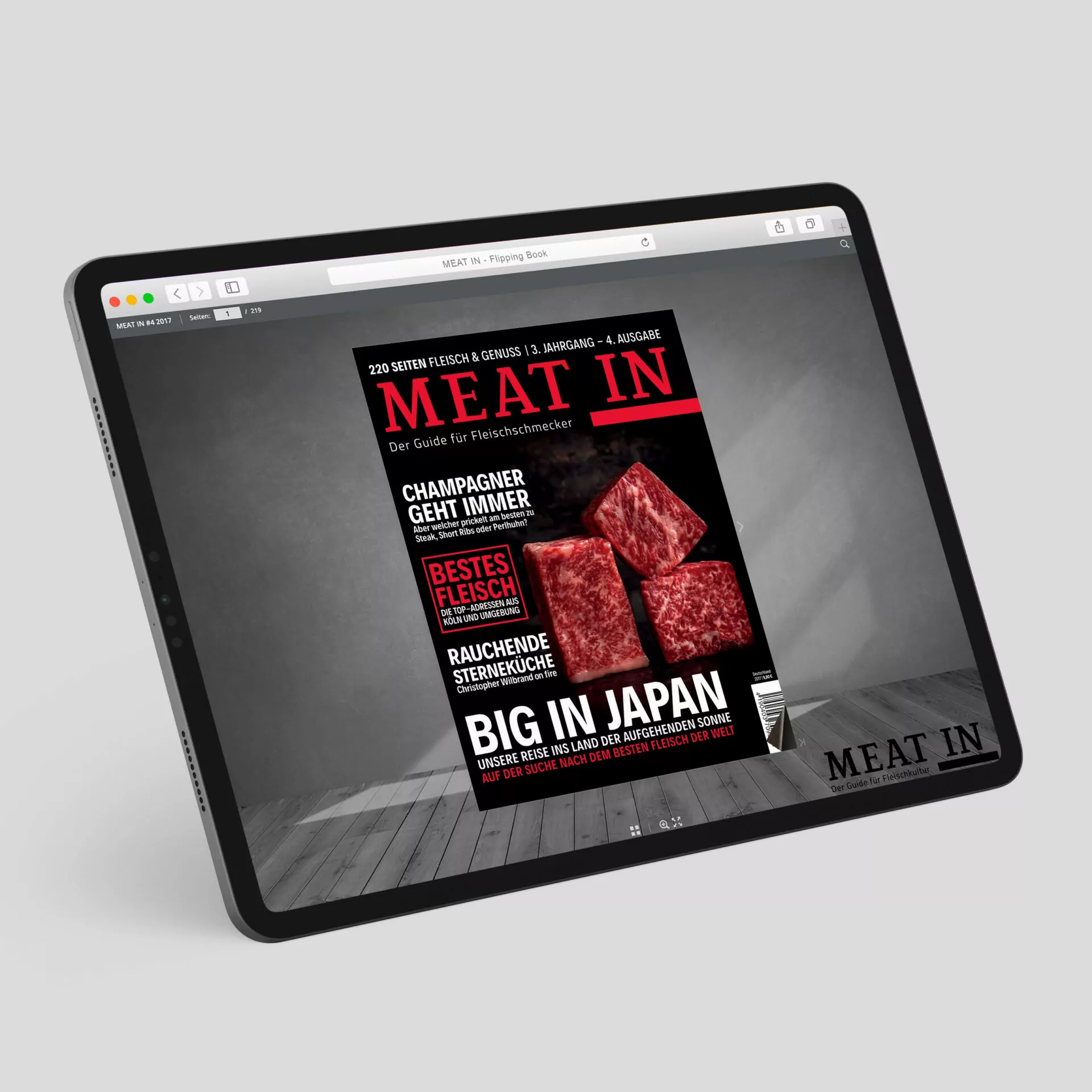 MEAT IN #4 – Flipping Book (Digitale Ausgabe)