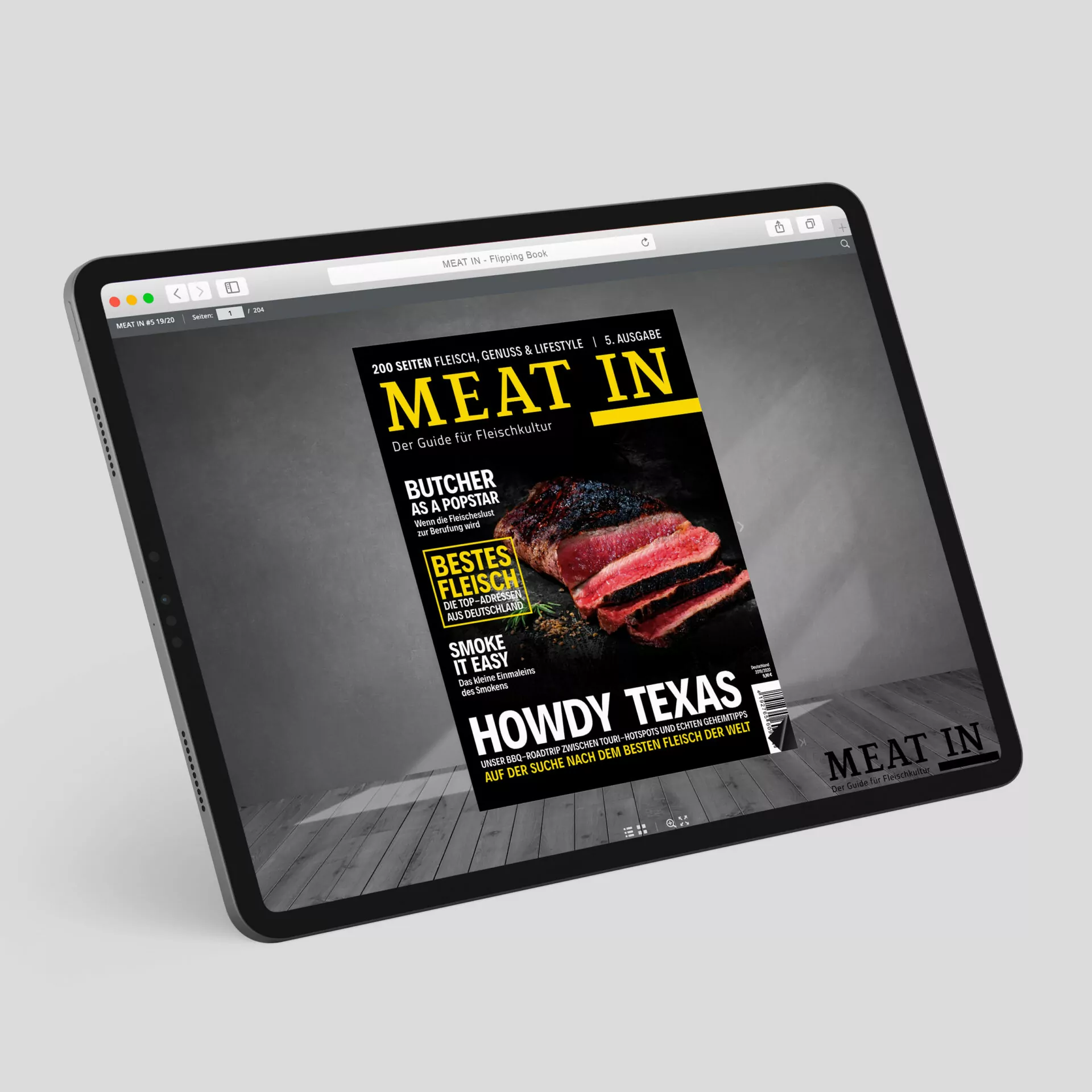 MEAT IN #5 – Flipping Book (Digitale Ausgabe)