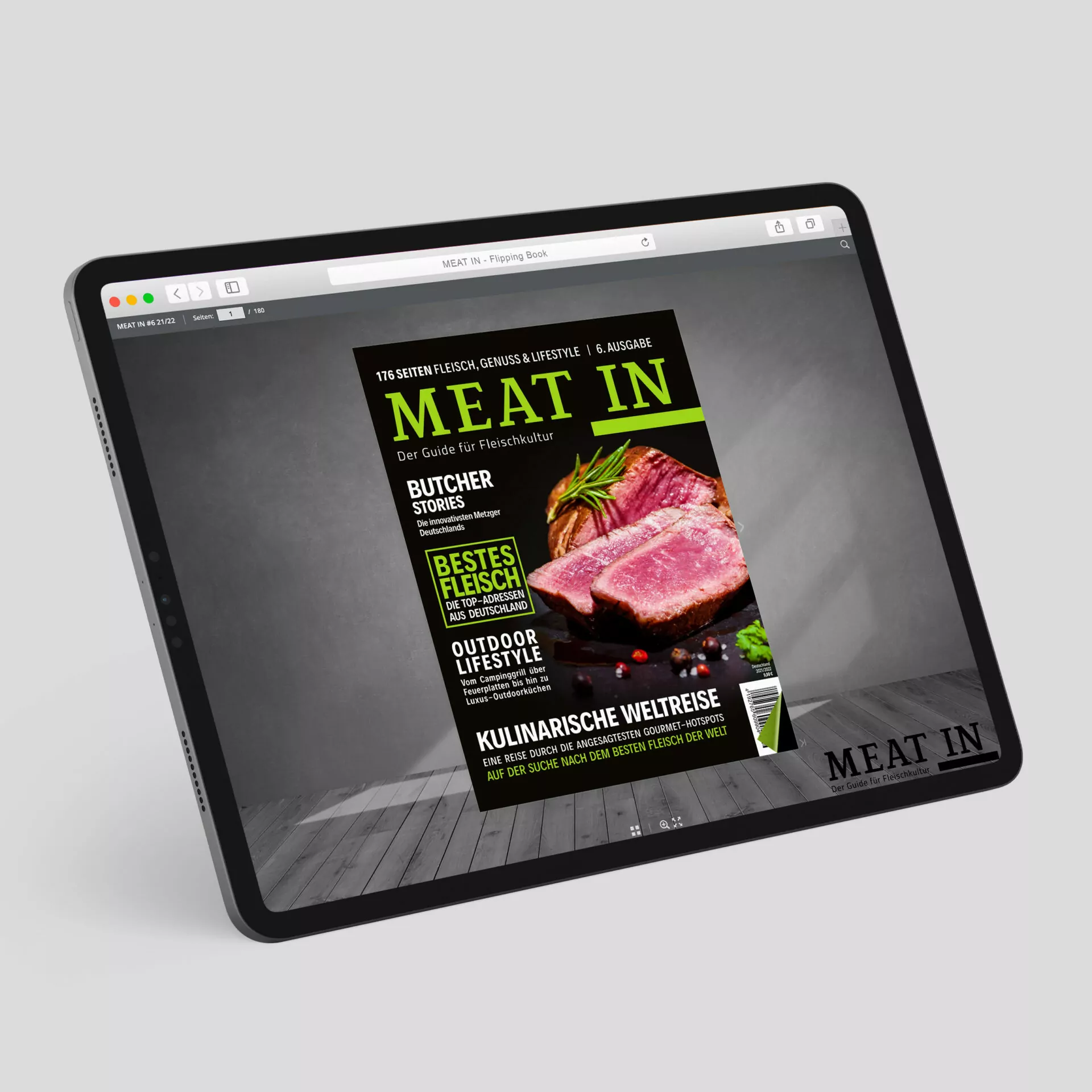 MEAT IN #6 – Flipping Book (Digitale Ausgabe)