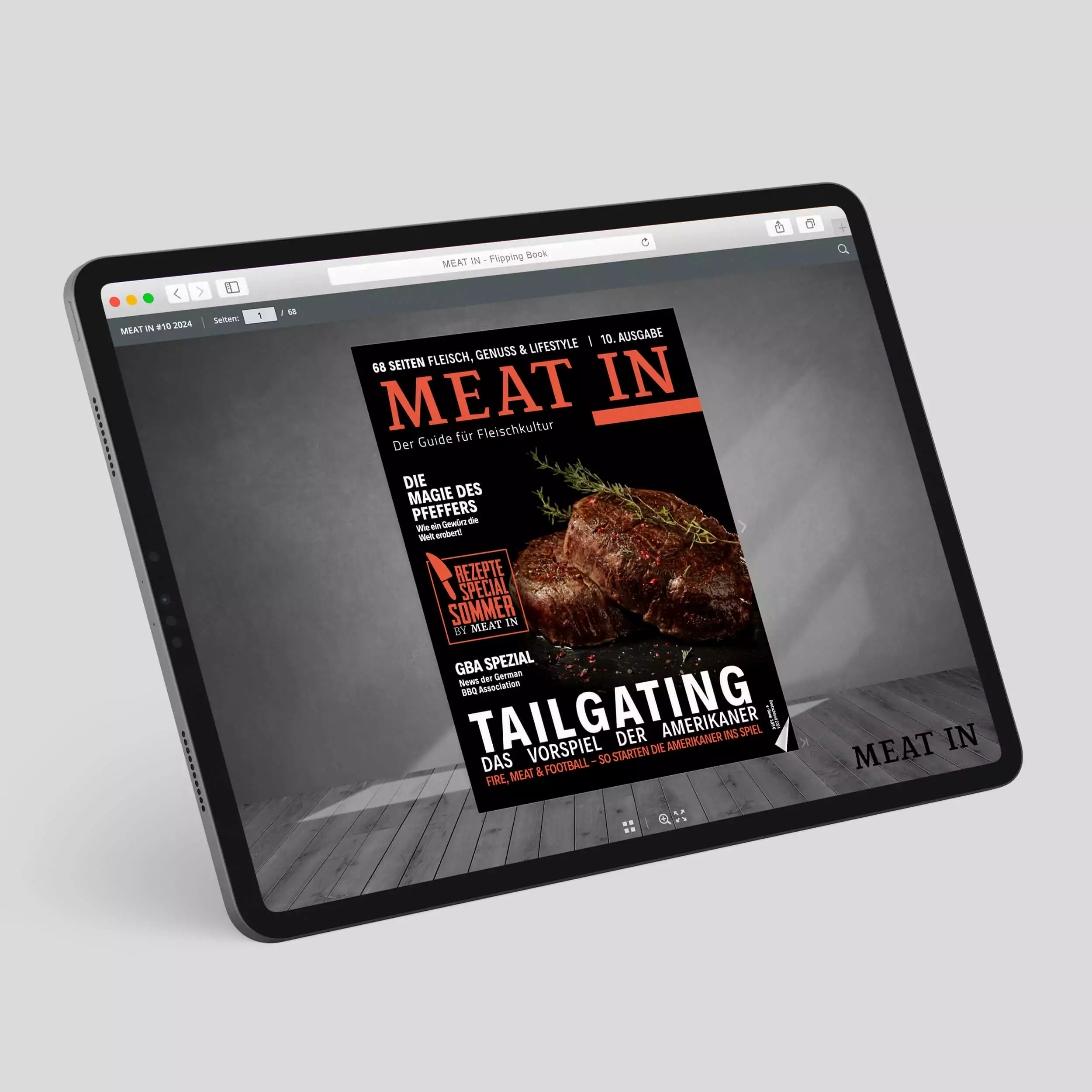 MEAT IN #10 – Flipping Book (Digitale Ausgabe)